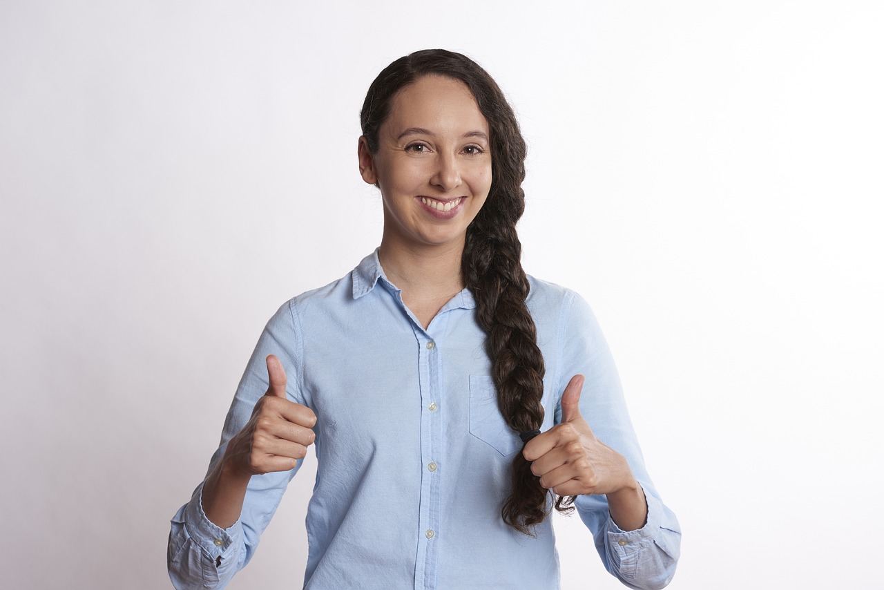 person, thumbs up, smiling-2385787.jpg